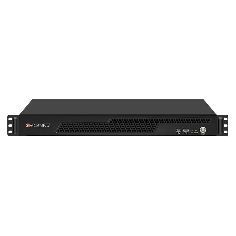 研肯 IPC-1028E 1U 6网口/POE视觉检测工控机 产品图